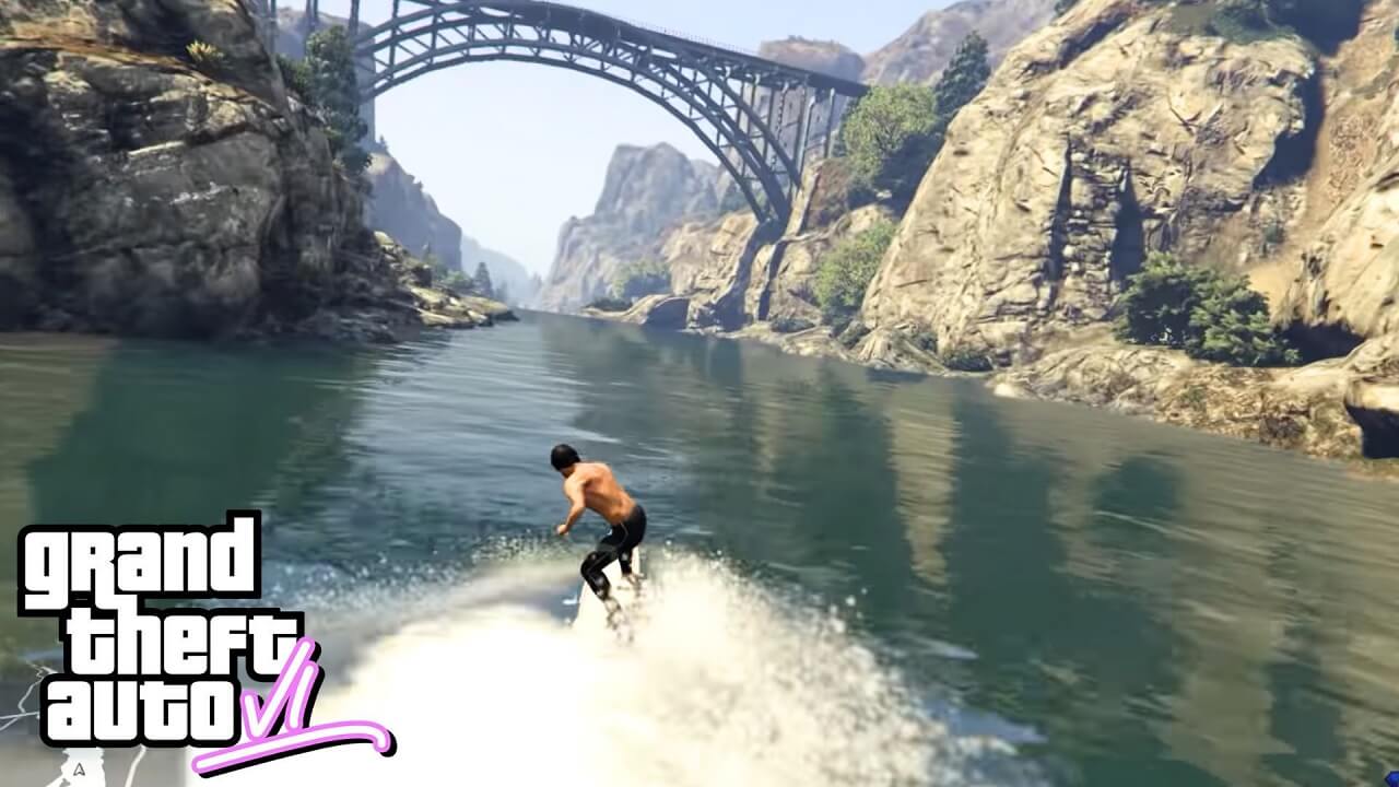 GTA 6 surfing