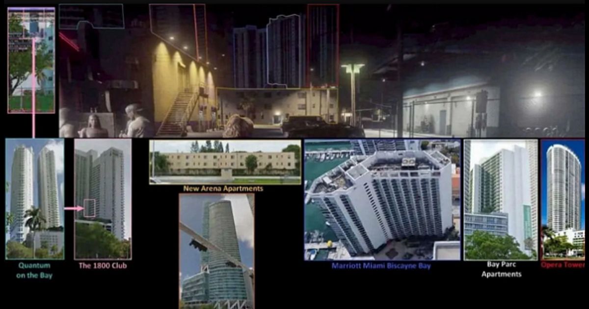 The leaked content of “GTA 6” shows that some game buildings are 1:1 completely consistent with the real scene in Miami