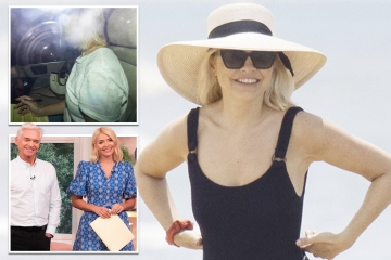 Holly Willoughby przybywa do ITV na pierwszy program This Morning od czasu odejścia Phillipa