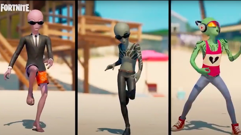 Obcy z Fortnite
