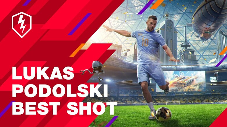 Były piłkarz Arsenalu Lukas Podolski dołącza do World of Tanks Blitz