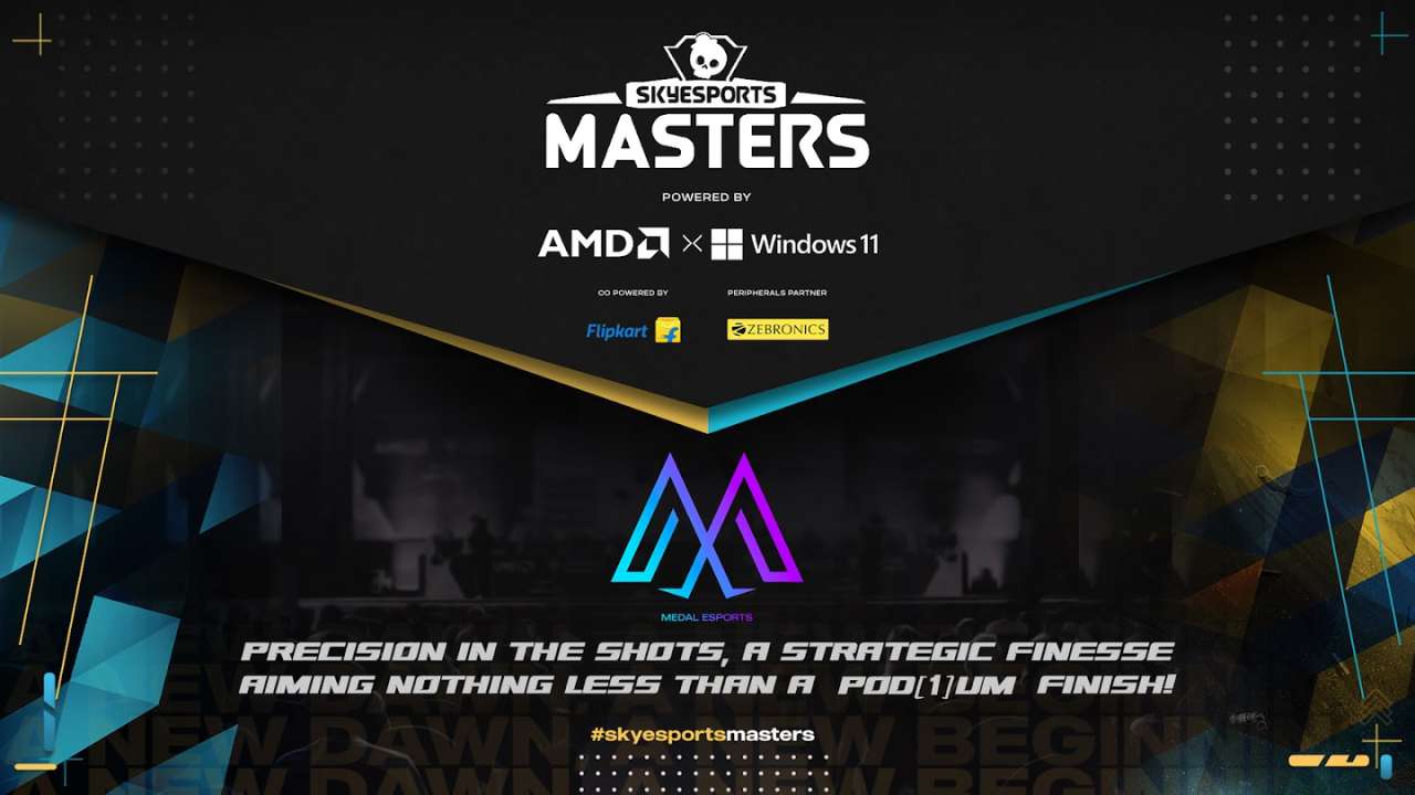 Medal Esports Joins Skyesports Masters To Conquer India’s First Franchised Esports League