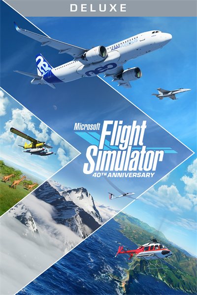 Edycja Microsoft Flight Simulator Deluxe z okazji 40-lecia