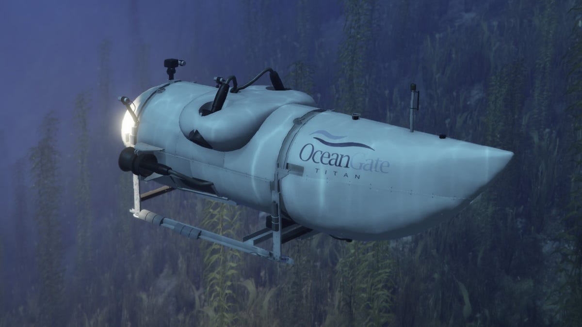 Odnaleziono zaginioną łódź podwodną Titanica… Wewnątrz GTA 5