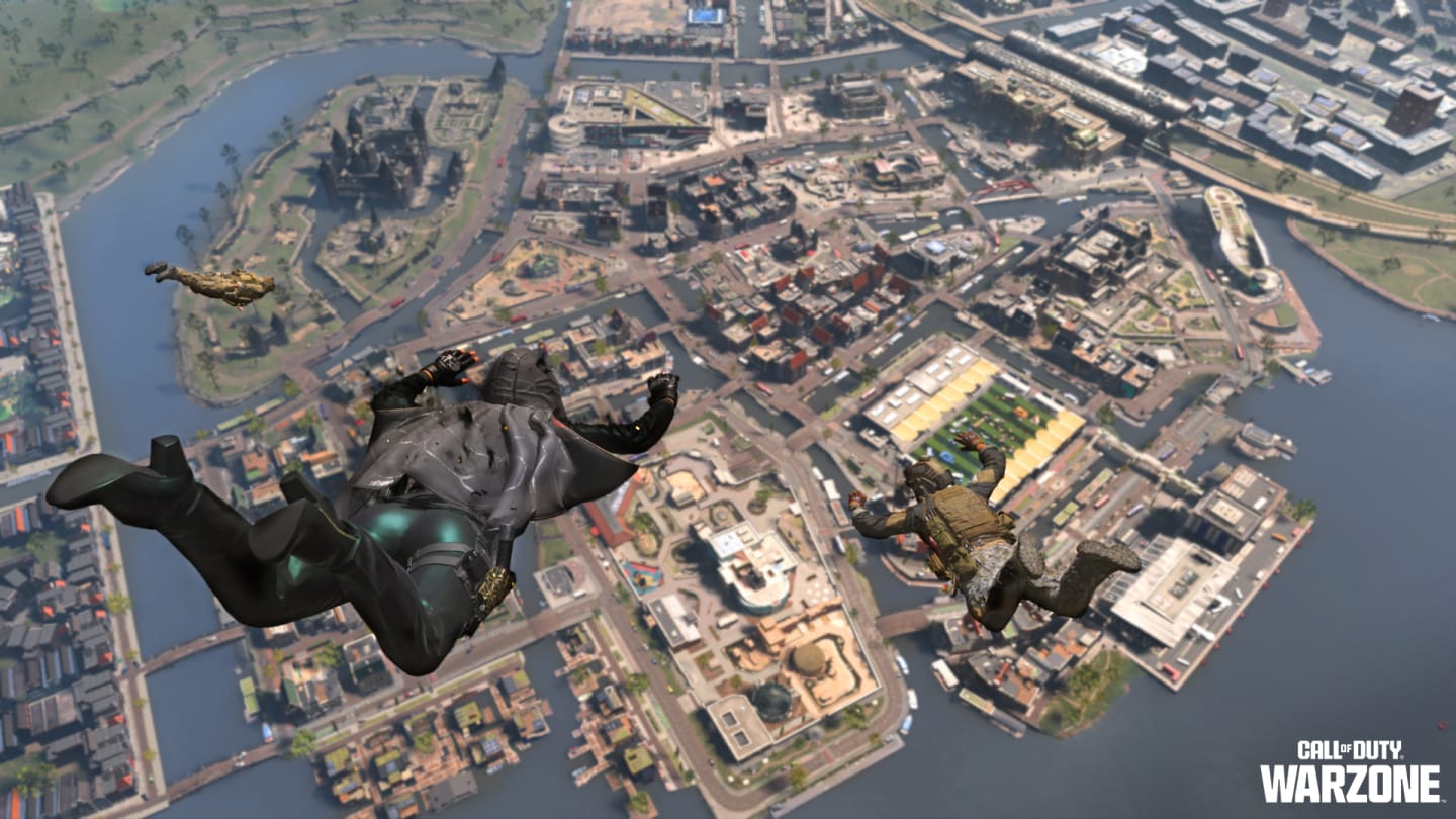 Szczegółowa mapa Vondel sezonu 4 Warzone