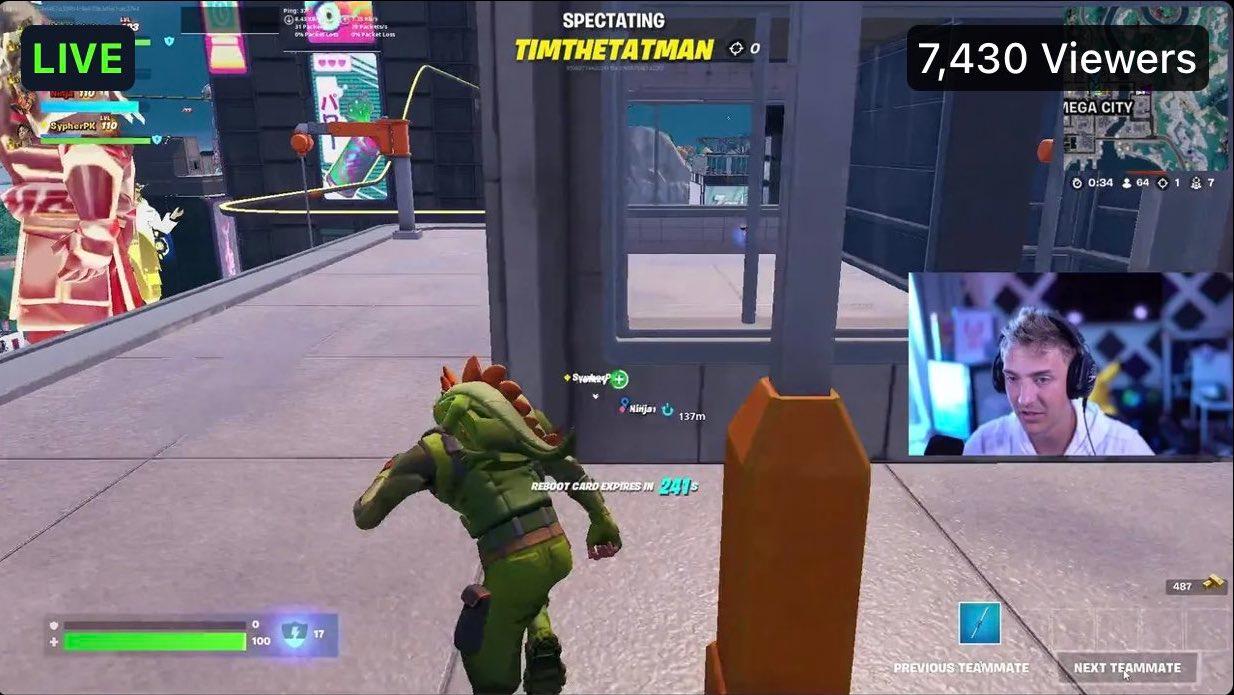 Popularny streamer „Fortnite” Ninja transmituje po raz pierwszy na Kick
