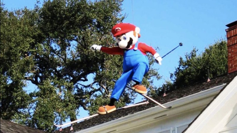 Za niebezpiecznymi akrobacjami kultowych reklam Nintendo Mario