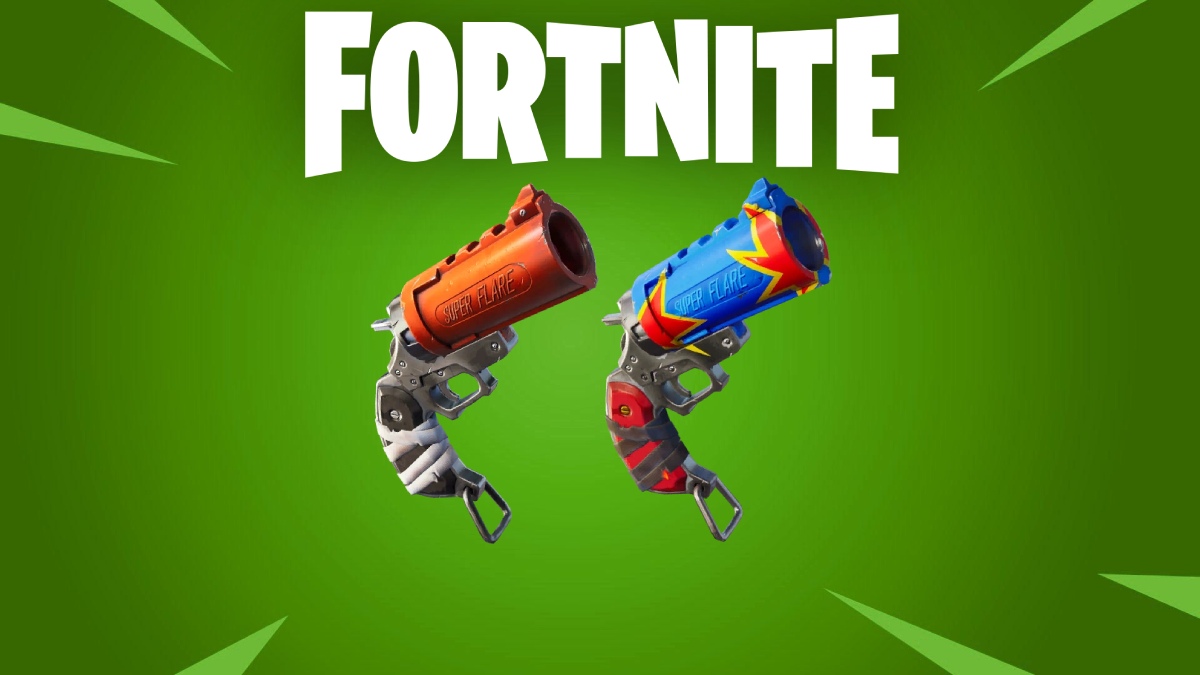 Flare and Firework Flare Gun in Fortnite