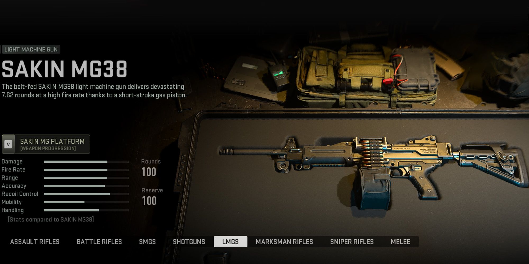 Zrzut ekranu SAKIN MG38 Call of Duty Modern Warfare 2 COD MW2