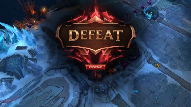 Ekran porażki League of Legends ARAM