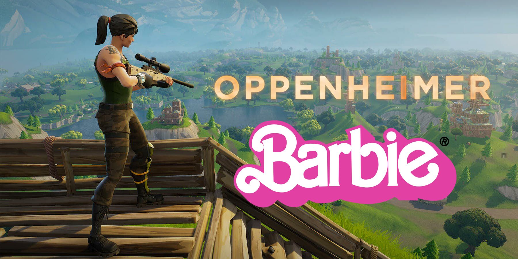 Fortnite Island Code to epicki crossover Barbenheimera