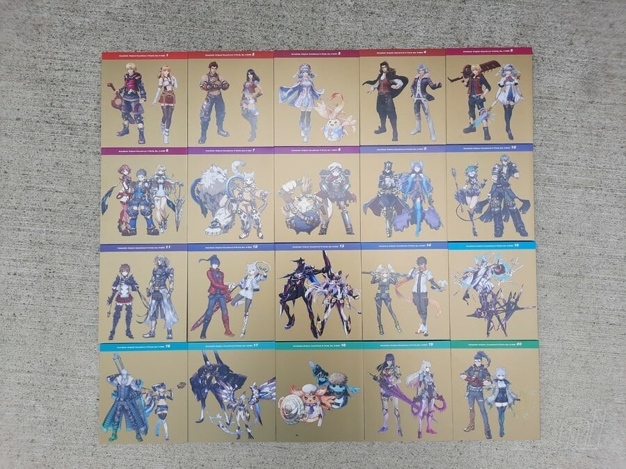 Xenoblade Chronicles Oryginalna ścieżka dźwiękowa Trinity Box 14