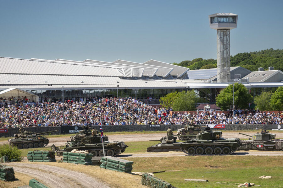 Tanks a million! Dorset brewers serve up beer, ales and £18k donation at Tank Museum’s hit event