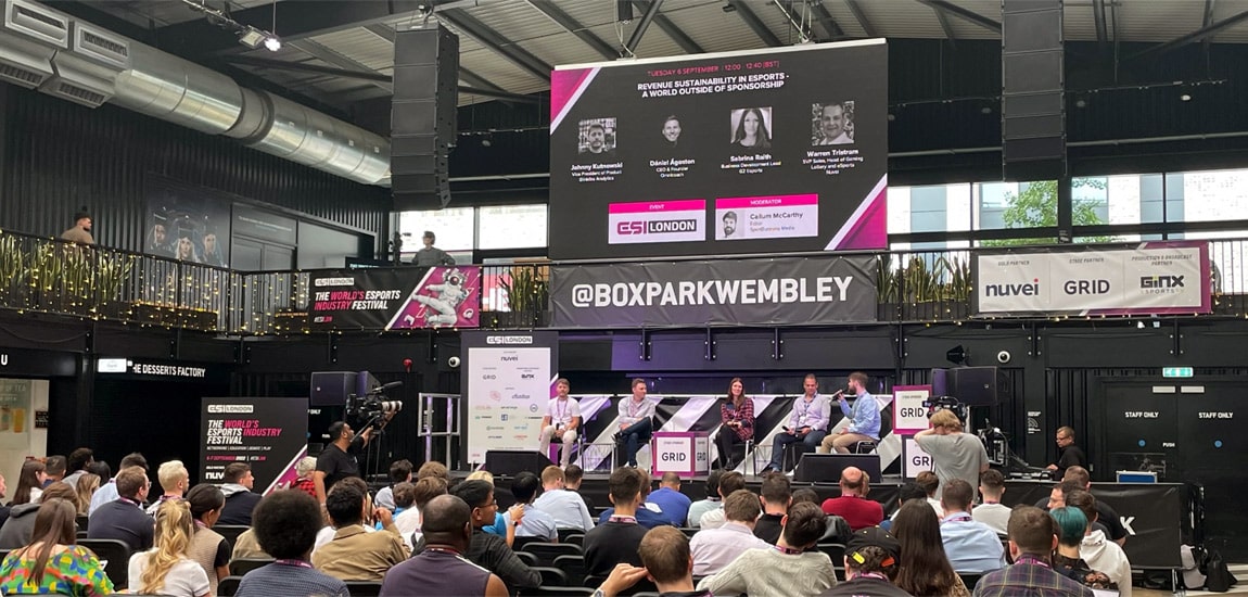 ESI London 2022 stage
