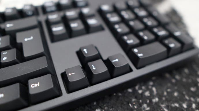 Klawiatura mechaniczna filco majesttouch 3, pełnowymiarowy układ brytyjski, w kolorze czarnym