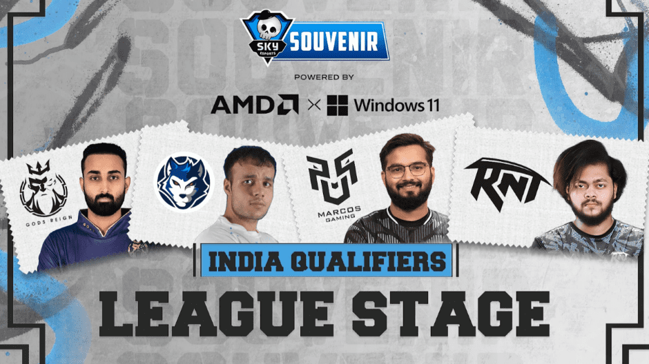Four CS:GO teams vie for Indian representation in Skyesports Souvenir