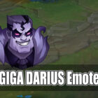 Zdobądź emotkę Giga Darius za darmo w League of Legends Creo Gaming