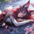 Ahri w wodzie: Tapeta na żywo League of Legends Creo Gaming