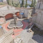 A gun being shot in Counter-Strike 2.