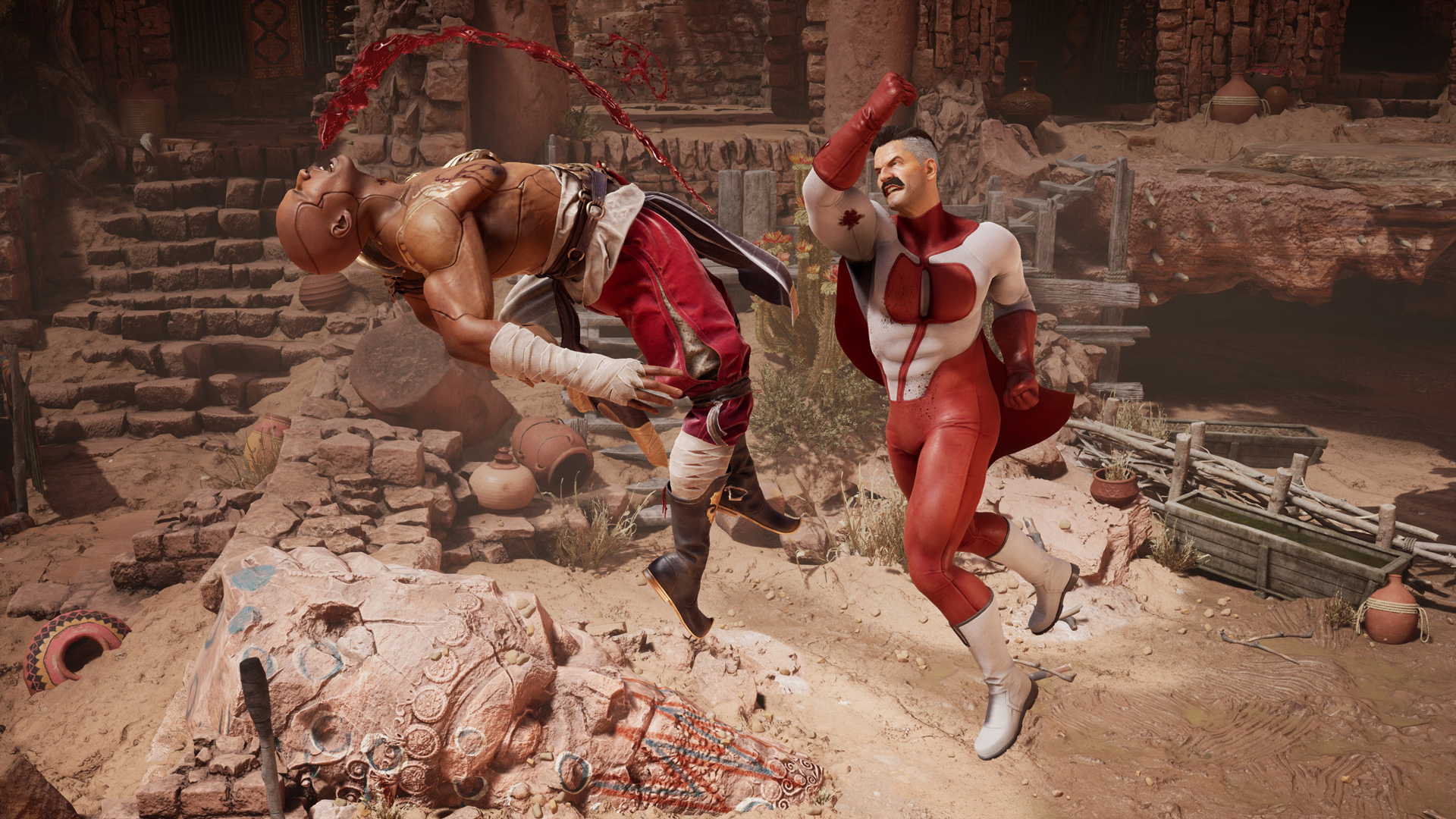 Zrzut ekranu z Mortal Kombat 1 Omni-Man
