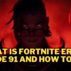 Błąd Fortnite Code 91: jak go rozwiązać? Creo Gaming