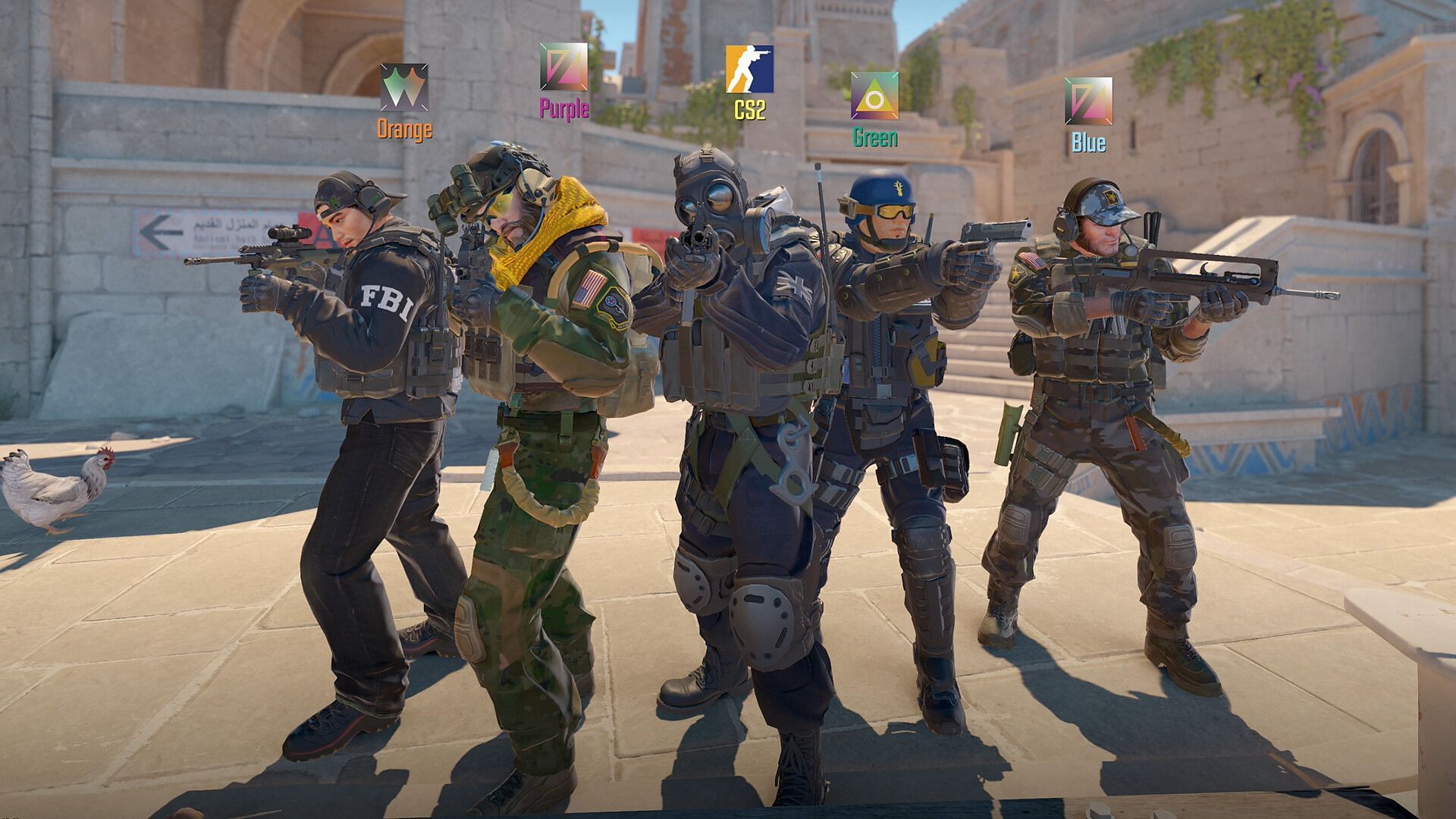 "Server is reserved for a game lobby" error in CS2 (Image via Steam)