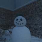 Snowman from the Office Map in CS2.