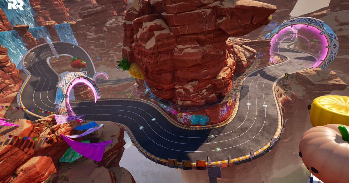 Rocket Racing, nowy tryb gry w Fortnite. Rocket Racing, nowy tryb gry w Fortnite.