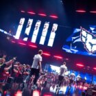 Heroic entering IEM Cologne 2023's CS:GO stage.