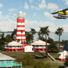 Białe piaszczyste plaże i szmaragdowe wody Karaibów w Microsoft Flight Simulator! Creo Gaming