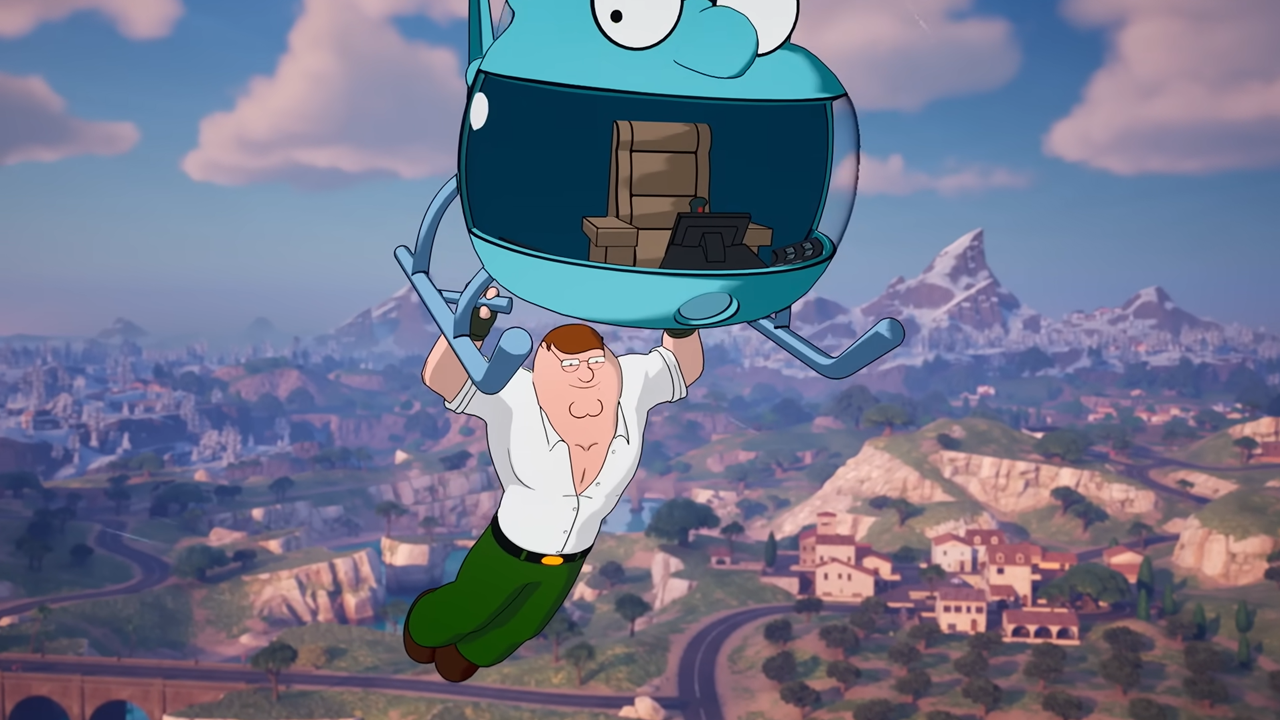 Dlaczego Peter Griffin z Family Guy jest muskularny w Fortnite?