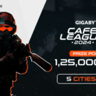 GIGABYTE w partnerstwie ze Skyesports dla przełomowej Cafe League 2024 w Indiach Promotional image for the GIGABYTE Cafe League 2024, symbolizing the collaboration between GIGABYTE and Skyesports to boost grassroots esports in India