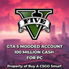 GTA 5: 100 milionów, 200 poziomów, odblokuj statystyki, natychmiastowa dostawa na PC Creo Gaming