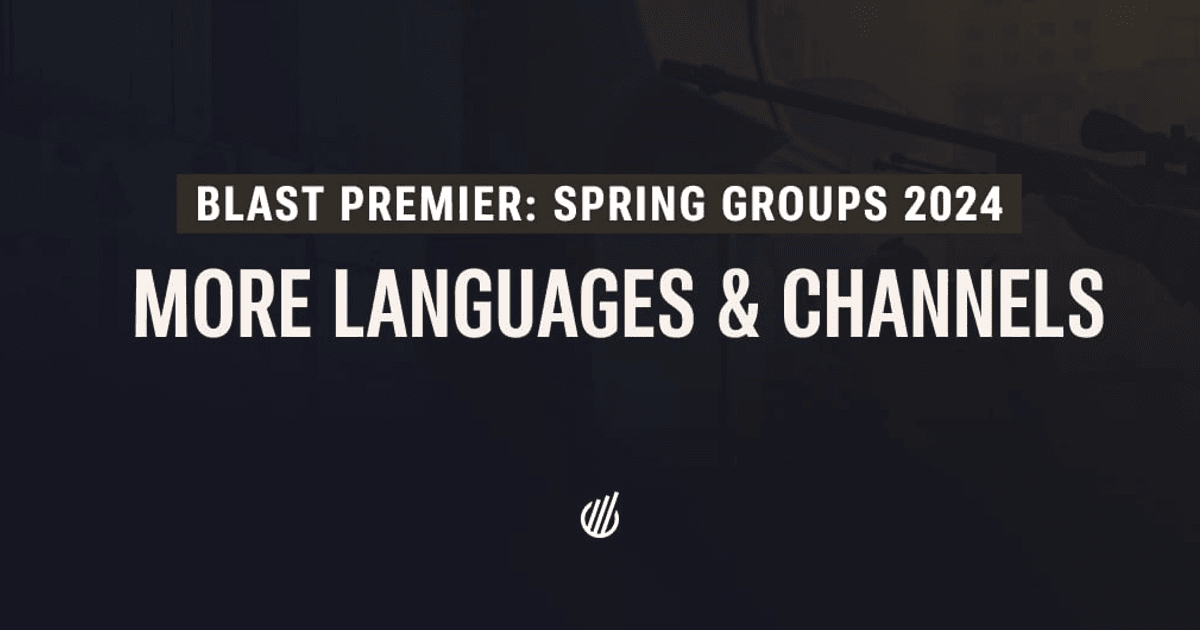 The viewership numbers remained almost unchanged at the BLAST Premier: Spring Groups 2024