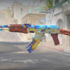 ak-47 case hardened 661 statrak factory new cs2