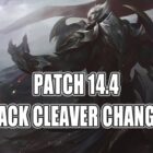 Aktualizacje Czarnego Miecza w łatce League of Legends 14.4 Creo Gaming