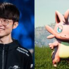 Faker przenosi LoL do Palworld, staje się Ryze z kolegami z drużyny T1 Creo Gaming
