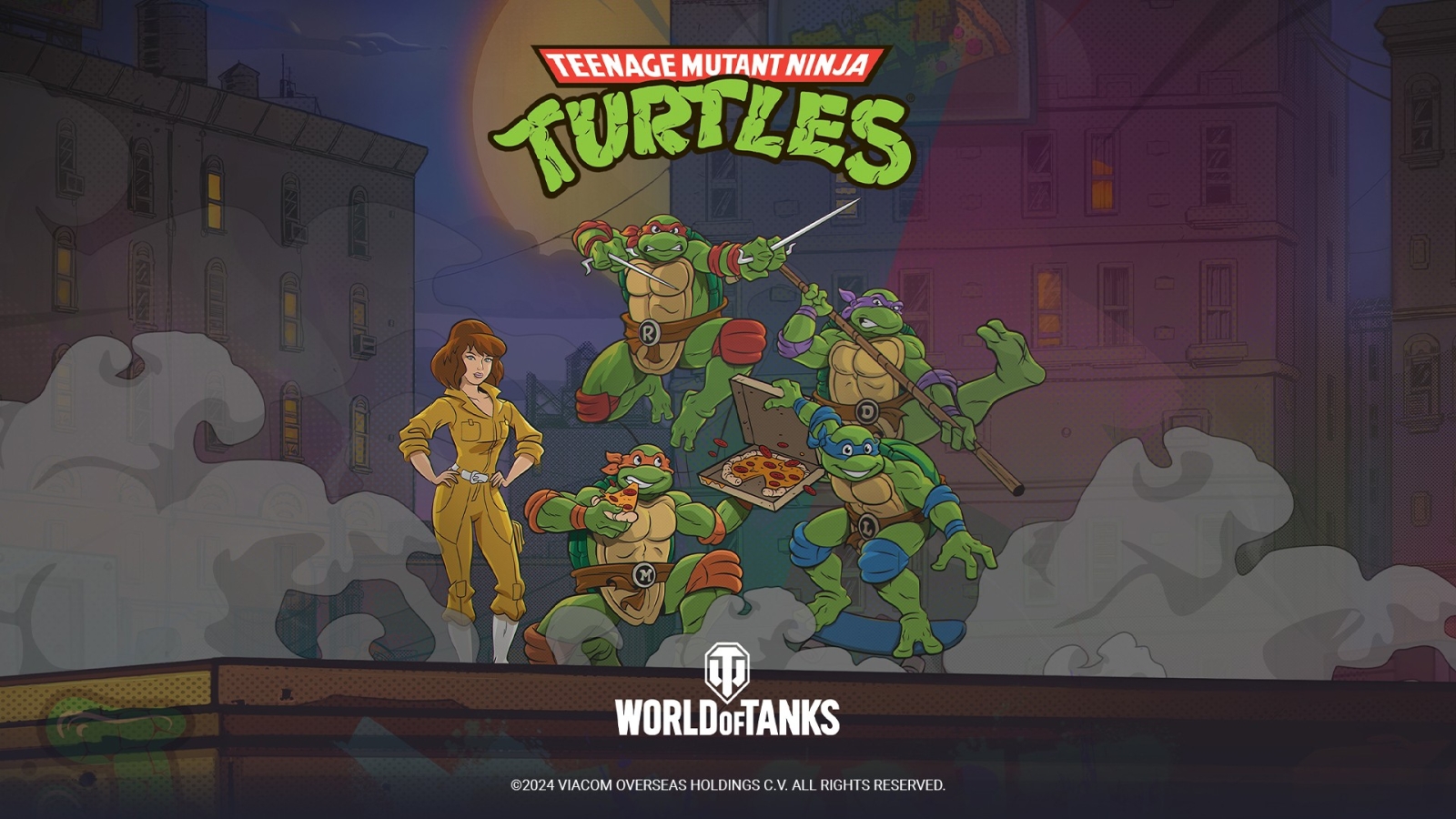 Teenage Mutant Ninja Turtles coming to World of Tanks in March