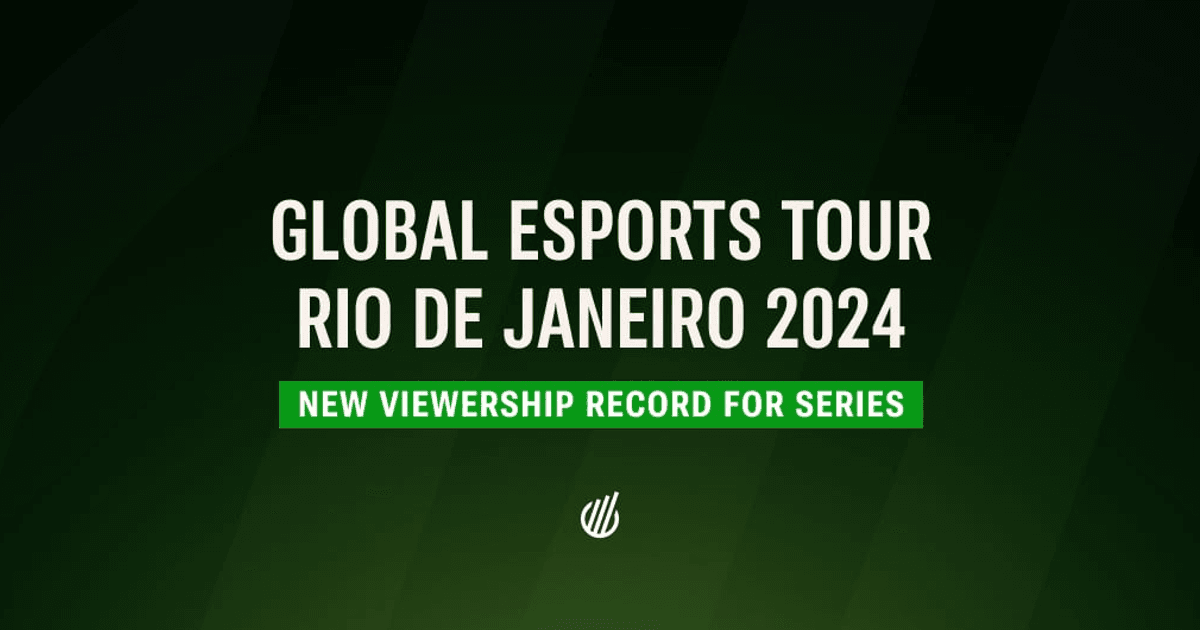 Global Esports Tour Rio de Janeiro 2024 Viewership Results