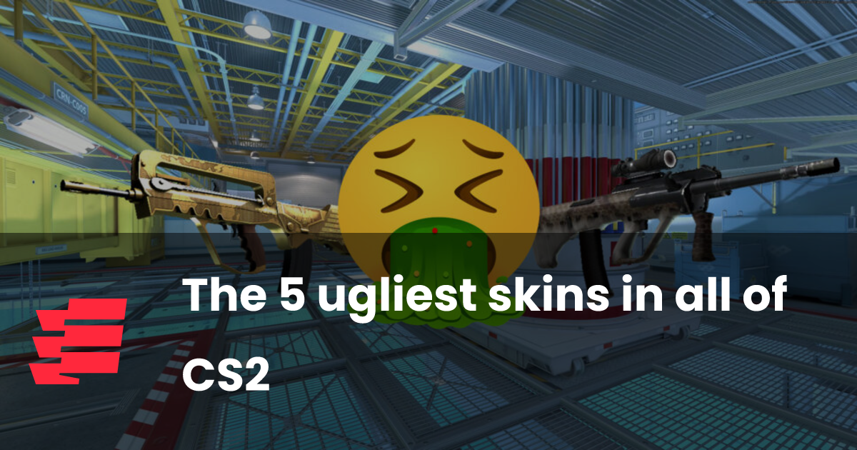 The 5 ugliest skins in all of CS2