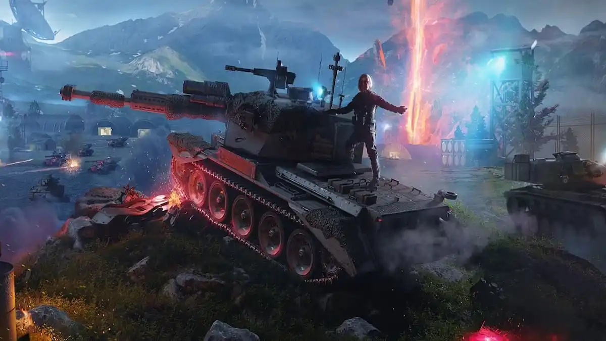 Promo image for World of Tanks Blitz.