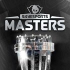 The Skyesports Masters logo above the CS2 event trophy.