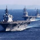 Minister obrony Japonii apeluje o wzmocnienie zdolności przeciwdziałania dronom Japan defense chief urges higher security after drone video of warship posted on China social media