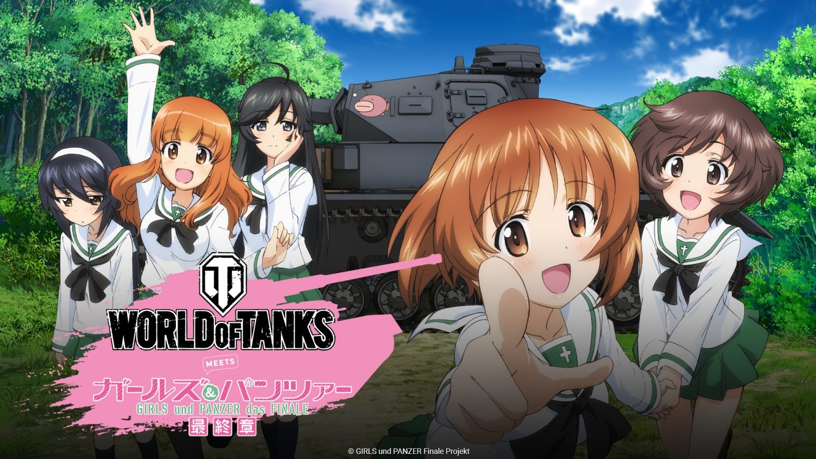 Girls und Panzer returns to World of Tanks