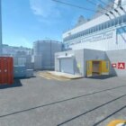 Outside platform of the Nuke map in Counter-Strike 2.