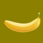 Banana - kontrowersje w społeczności, deweloper usunięty. Zobacz szczegóły. A banana, on its own, in an orange void.