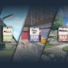 The 5 new maps added to CS2 in the June 2024 update.