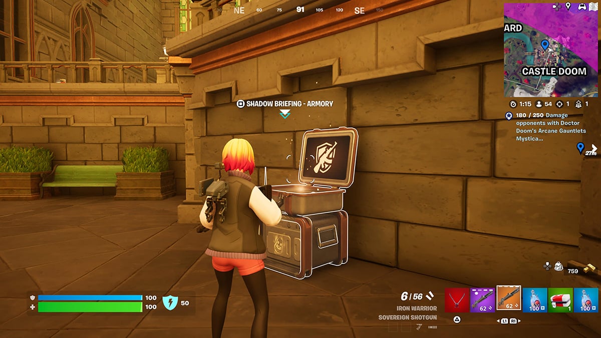 Gdzie znaleźć wszystkie stacje Zbrojowni Shadow Briefing w Fortnite, lokalizacje i mapa