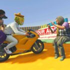 Uważaj na motocyklu! Ratujemy przestraszoną babcię w GTA 5 Creo Gaming