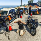 Kontrola policyjna w Los Santos! GTA 5 Online w trybie darmowym Creo Gaming